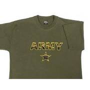 Army Camo Logo T-Shirt