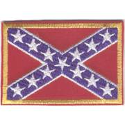 Confederate Flag Cloth Badge