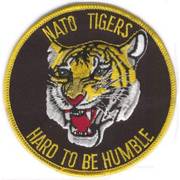 NATO Tigers Cloth Badge