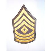 US 1st Sergeant Cloth Badge