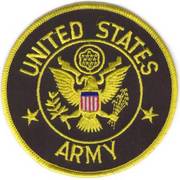 United States Army Large Cloth Badge