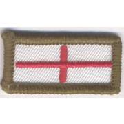 Small St George Cloth Badge