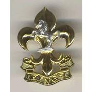Kings Regiment Cap Badge