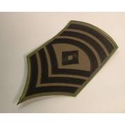 US 1st Sergeant Subdued Cloth Badge