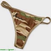 Ladies Camo Thongs