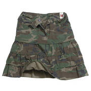 Ladies Vintage Camo Skirt