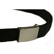 Wide Web Belt with Buckle
