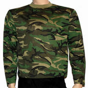 Long Sleeved Camo T-Shirt