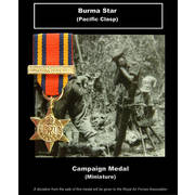 Miniature Medal - Burma Star