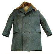 Soviet Issue Sheepskin Lined Great Coat