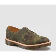 Dr Martens Camo Suede Shoe