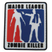 PVC Badge - Major League Zombie Killer