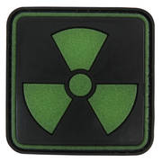 PVC Badge - Radiation Warning Sign