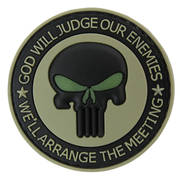 PVC Badge - God Will Judge