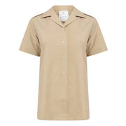 Used Womens Short Sleeve Fawn Army Blouse (No.2 FAD)