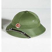 Vietnam Badged Green Pith Helmet