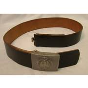 German Army 2'' Leather Belt