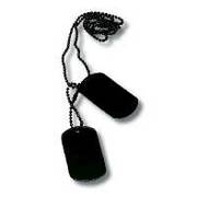 Black Dog Tags