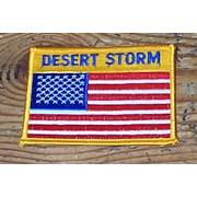 Desert Storm Stars and Stripes Cloth Badge