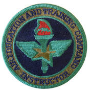 Air Education and Training Command Instructor Cloth Badge
