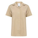 Used Womens Short Sleeve Fawn Army Blouse (No.2 FAD)
