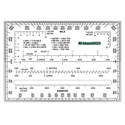 Rectangular Military Protractor