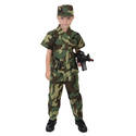 Kids 3 Piece Camo Soldier Outfit