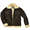 Kids Fur Lined Leather Flying Jacket