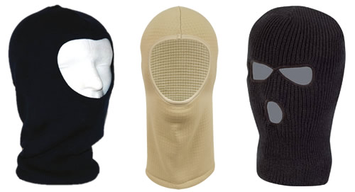 3 Styles of Balaclavas