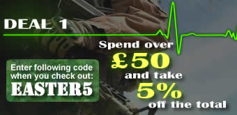 Voucher code EASTER5 - 5% off 50