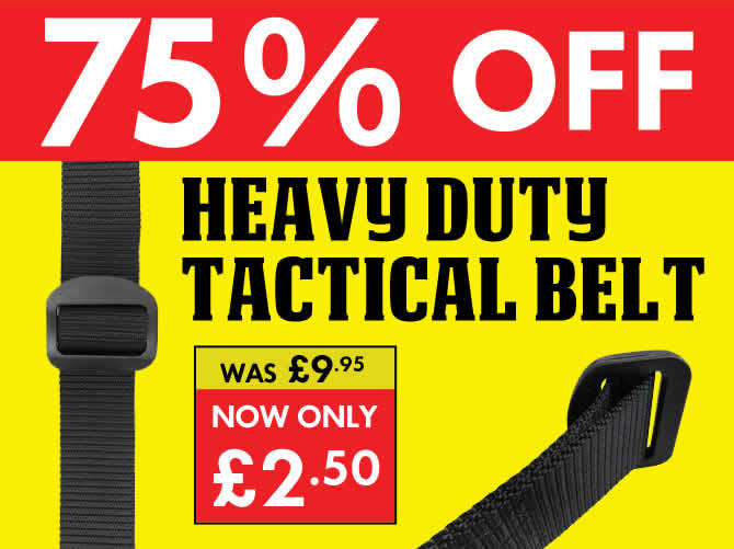 Heavy Duty Tactical Belt