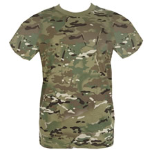 Adults Multicam T-Shirt