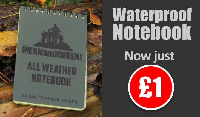 All Weather Waterproof Notebook