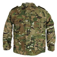 Kids Padded Multicam Jacket