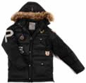Badged Air Force Parka