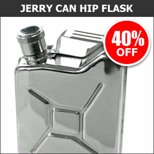 Jerry Can Hip Flask