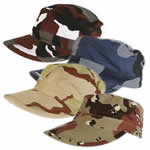 Camo Fatigue Caps