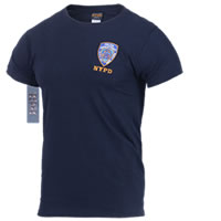 Embroidered NYPD T-Shirt