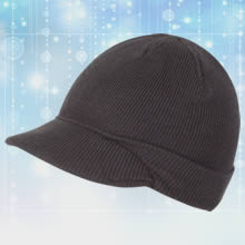 Peaked Beanie Hat