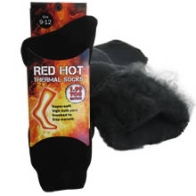 Red Hot Thermal Socks