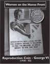 George VI Sixpence (replica) in Women on the Home Front info pack