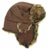 Brown fur and canvas