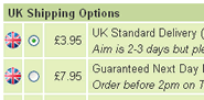 Delivery options
