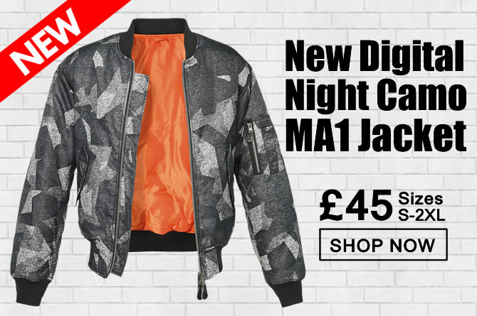 Digital Night Camo MA1 Jacket