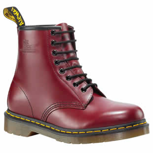 Cherry Red 8 Eye Boot