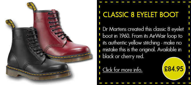 Dr Martens Classic 8 Eyelet Boot