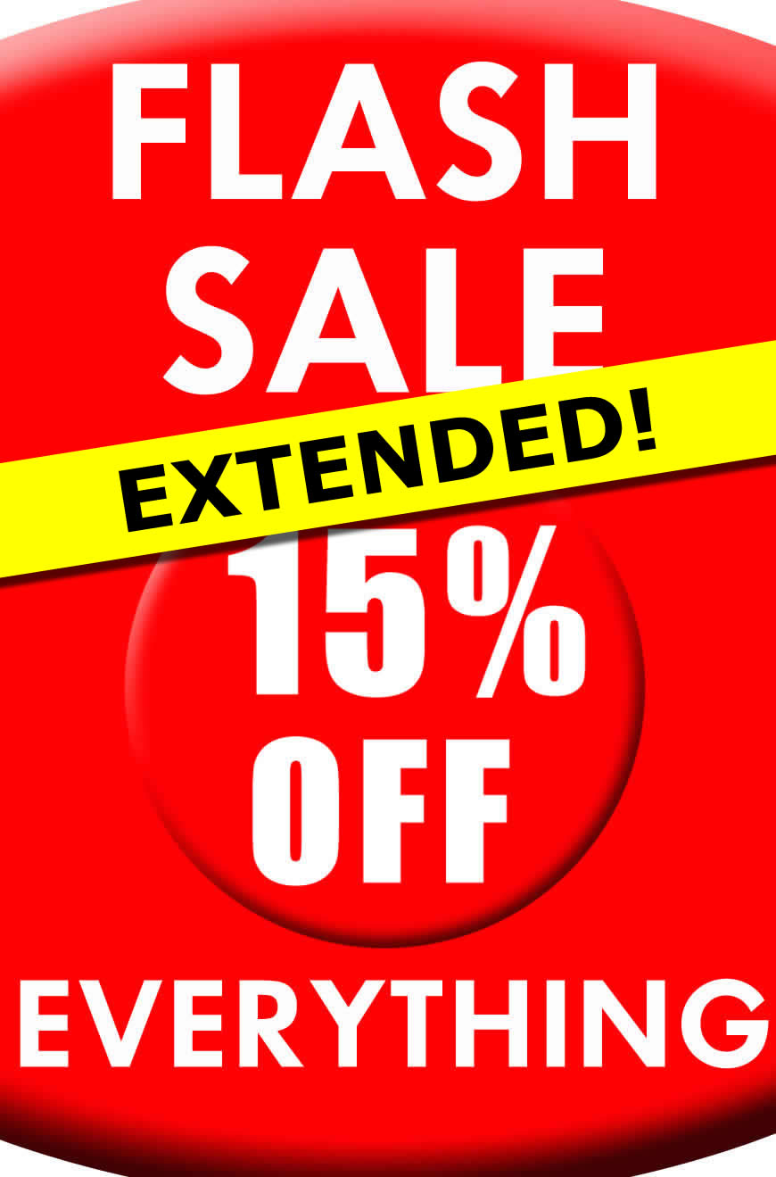 15% off everything