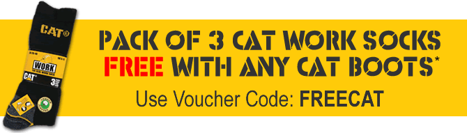 FREE CAT Work Socks
