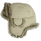 Fur and Canvas Cossack Hat