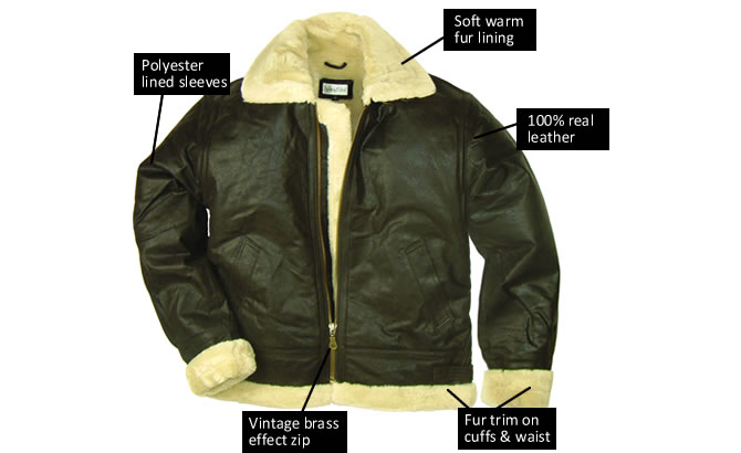 Leather Jackets Back in Stock